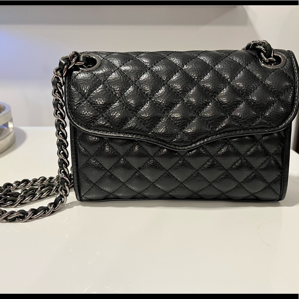 Rebecca Minkoff- Black Small Quilted Crossbody